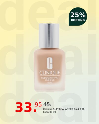 Clinique SUPERBALANCED fluid #06-linen 30 ml