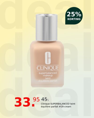 Clinique SUPERBALANCED teint équilibre parfait #28-cream