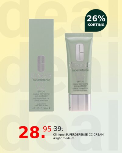 Clinique SUPERDEFENSE CC CREAM #light medium
