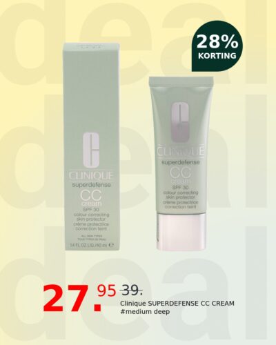 Clinique SUPERDEFENSE CC CREAM #medium deep