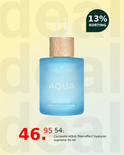 Cocosolis AQUA filler-effect hyaluron supreme 50 ml