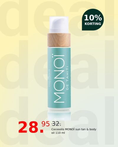 Cocosolis MONOÏ sun tan & body oil 110 ml