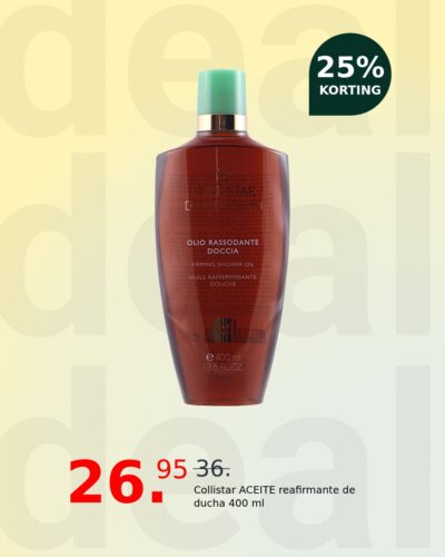 Collistar ACEITE reafirmante de ducha 400 ml