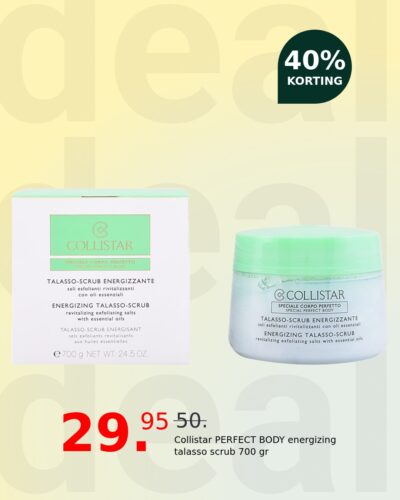 Collistar PERFECT BODY energizing talasso scrub 700 gr