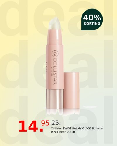 Collistar TWIST BALMY GLOSS lip balm #201-pearl 2.8 gr