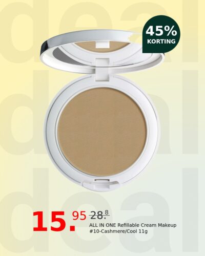 ALL IN ONE Refillable Cream Makeup #10-Cashmere/Cool 11g