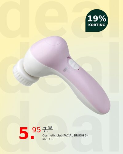 Cosmetic club FACIAL BRUSH 3-in-1 1 u