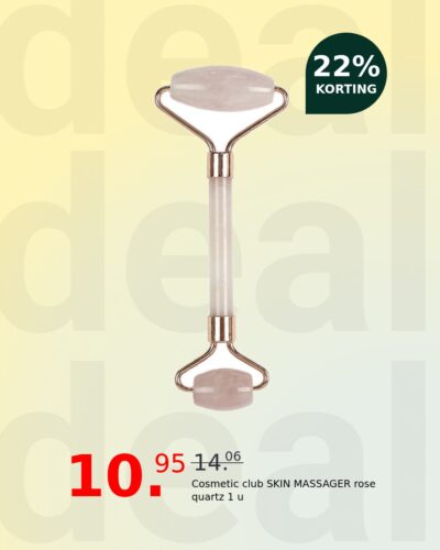 Cosmetic club SKIN MASSAGER rose quartz 1 u