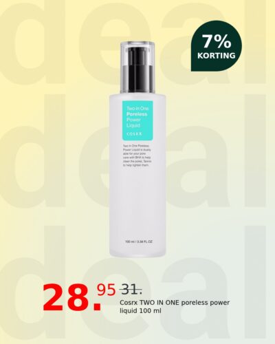 Cosrx TWO IN ONE poreless power liquid 100 ml