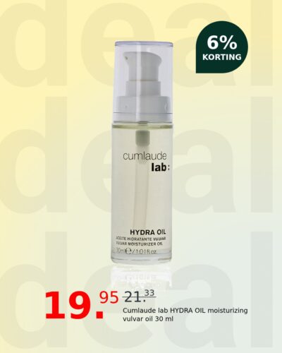 Cumlaude lab HYDRA OIL moisturizing vulvar oil 30 ml