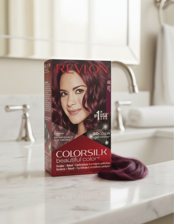 Revlon mass market COLORSILK tinte #48-borgoña 1 u - Image 2