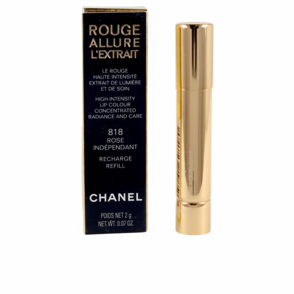 Chanel ROUGE ALLURE L'EXTRAIT lipstick refill #818 rose independent 2 gr