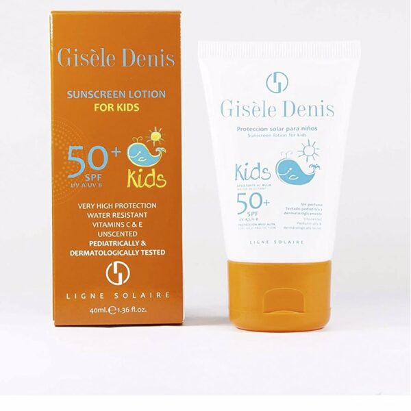 Gisele denis PROTECTOR SOLAR PARA NIÑOS sunscreen lotion SPF50+ 40 ml