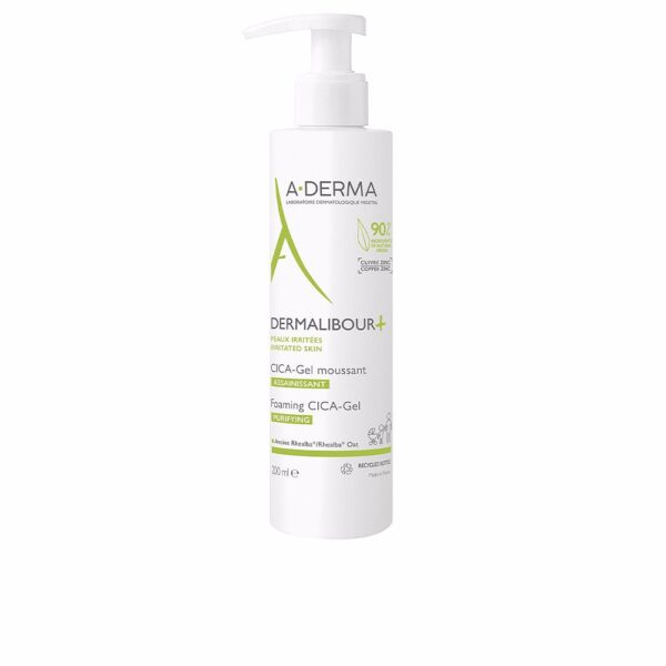 A-derma DERMALIBOUR+ cica-gel cleanser 200 ml