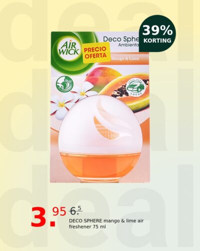 DECO SPHERE mango & lime air freshener 75 ml