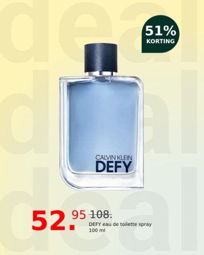 DEFY eau de toilette spray 100 ml