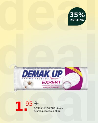 DEMAK'UP EXPERT discos desmaquilladores 70 u
