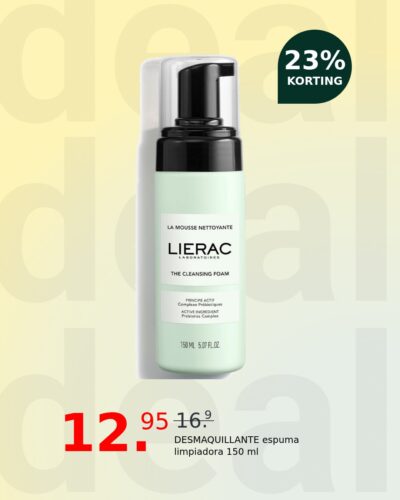 DESMAQUILLANTE espuma limpiadora 150 ml