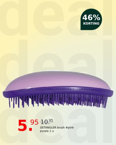 DETANGLER brush #pink-purple 1 u
