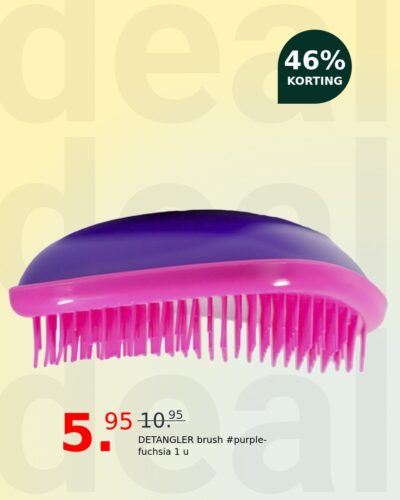 DETANGLER brush #purple-fuchsia 1 u