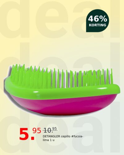 DETANGLER cepillo #fucsia-lima 1 u