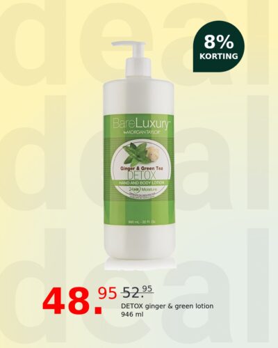 DETOX ginger & green lotion 946 ml