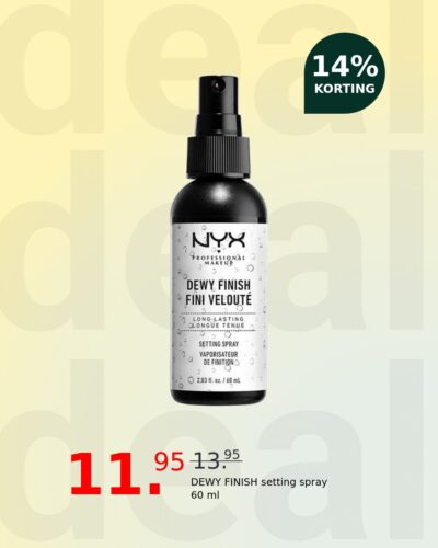 DEWY FINISH setting spray 60 ml