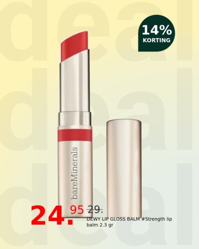 DEWY LIP GLOSS BALM #Strength lip balm 2.3 gr