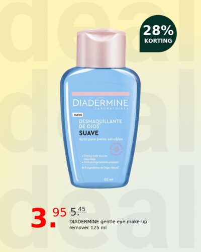DIADERMINE gentle eye make-up remover 125 ml