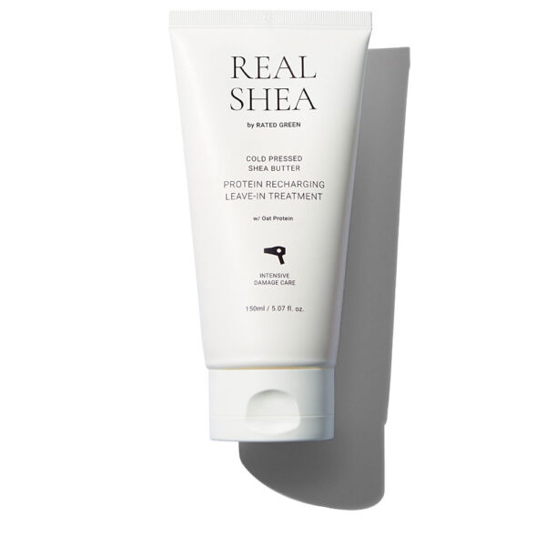 Rated green REAL SHEA protein recharging leave in treatment 150 ml