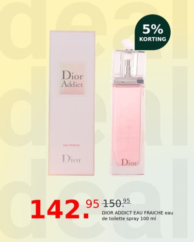 DIOR ADDICT EAU FRAICHE eau de toilette spray 100 ml