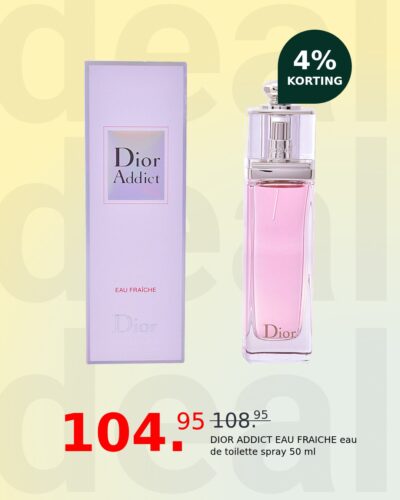 DIOR ADDICT EAU FRAICHE eau de toilette spray 50 ml