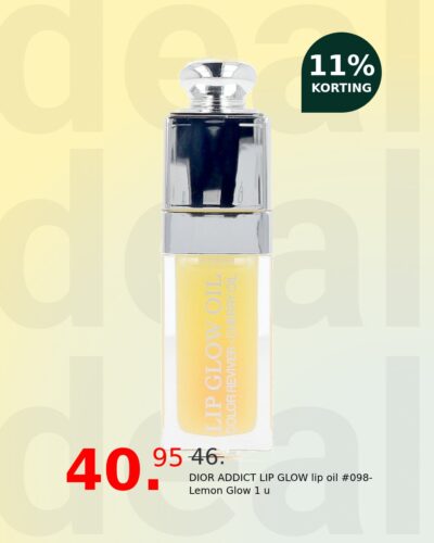DIOR ADDICT LIP GLOW lip oil #098-Lemon Glow 1 u