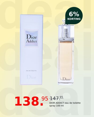 DIOR ADDICT eau de toilette spray 100 ml