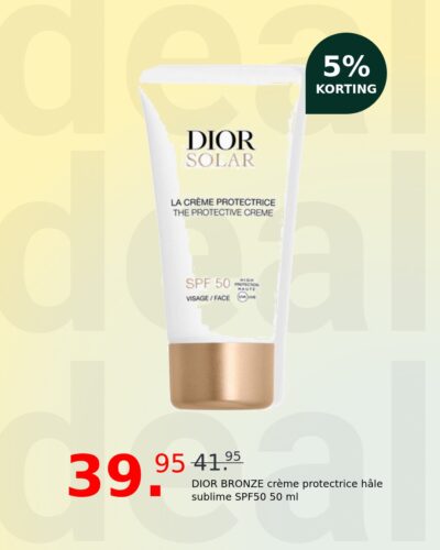 DIOR BRONZE crème protectrice hâle sublime SPF50 50 ml