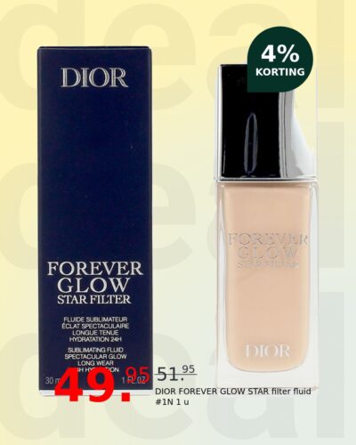 DIOR FOREVER GLOW STAR filter fluid #1N 1 u