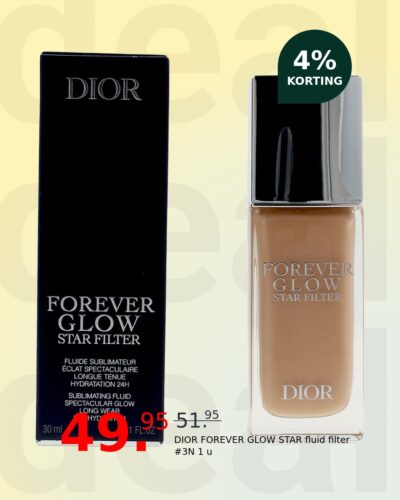 DIOR FOREVER GLOW STAR fluid filter #3N 1 u