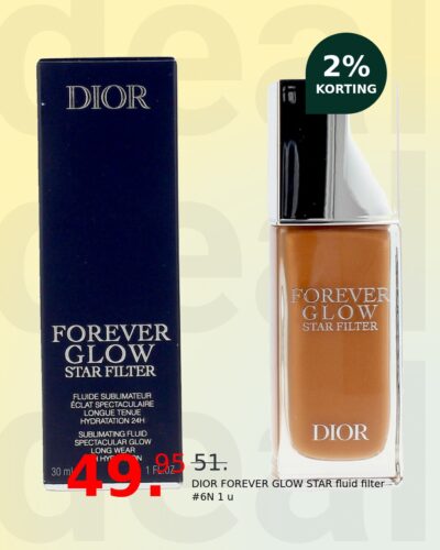 DIOR FOREVER GLOW STAR fluid filter #6N 1 u
