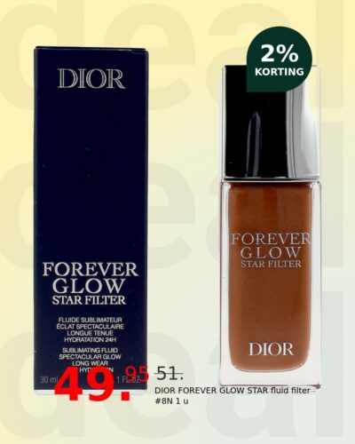 DIOR FOREVER GLOW STAR fluid filter #8N 1 u