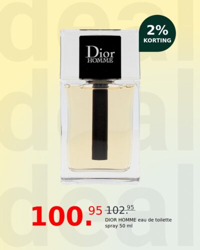 DIOR HOMME eau de toilette spray 50 ml