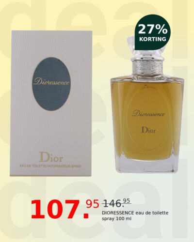 DIORESSENCE eau de toilette spray 100 ml