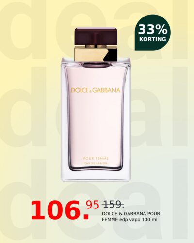 DOLCE & GABBANA POUR FEMME edp vapo 100 ml