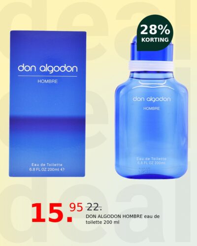 DON ALGODON HOMBRE eau de toilette 200 ml