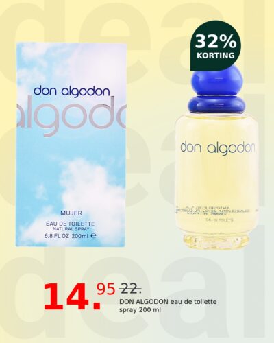 DON ALGODON eau de toilette spray 200 ml