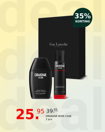 DRAKKAR NOIR CASE 2 pcs