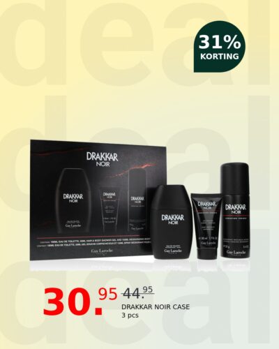 DRAKKAR NOIR CASE 3 pcs