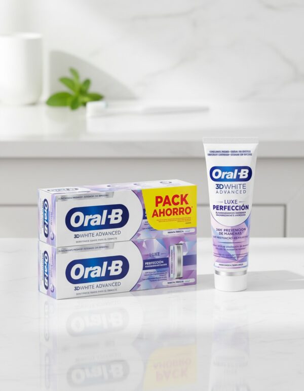 3D WHITE LUXE PERFECTION toothpaste 2 x 75 ml