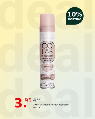 DRY+ shampoo refresh & protect 200 ml