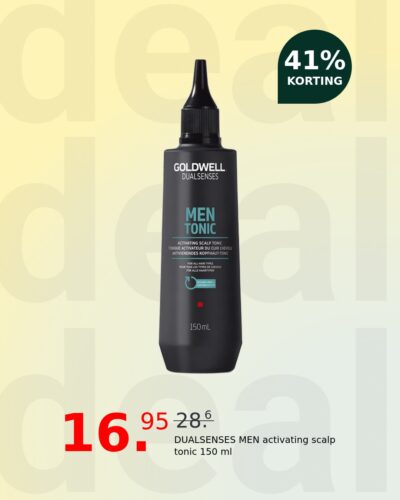 DUALSENSES MEN activating scalp tonic 150 ml
