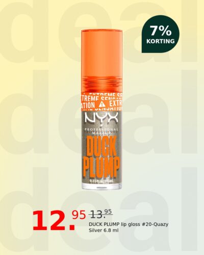 DUCK PLUMP lip gloss #20-Quazy Silver 6.8 ml